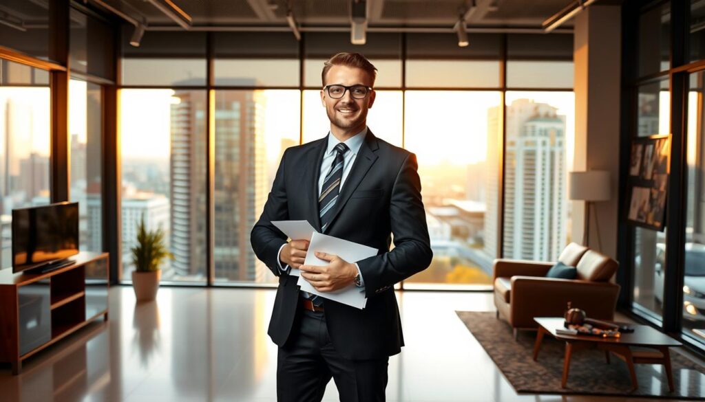 A Tampa car insurance claim attorney standing confidently in a stylish office, framed by large windows overlooking the vibrant city skyline. Warm, natural lighting bathes the scene, creating a professional and trustworthy atmosphere. The attorney, dressed in a sharp suit, holds documents and gestures with an air of expertise, ready to guide clients through the complexities of insurance claims. The interior design features a clean, modern aesthetic with minimalist decor, suggesting a focused, efficient approach to legal services. The overall composition conveys the attorney's competence, reliability, and dedication to securing the best possible outcomes for their clients. A Tampa car insurance claim attorney standing confidently in a stylish office, framed by large windows overlooking the vibrant city skyline. Warm, natural lighting bathes the scene, creating a professional and trustworthy atmosphere. The attorney, dressed in a sharp suit, holds documents and gestures with an air of expertise, ready to guide clients through the complexities of insurance claims. The interior design features a clean, modern aesthetic with minimalist decor, suggesting a focused, efficient approach to legal services. The overall composition conveys the attorney's competence, reliability, and dedication to securing the best possible outcomes for their clients.