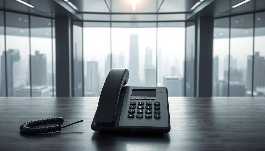 A modern, minimalist office setting with a sleek, brushed metal desk and a stylized phone in the foreground. The phone has a clean, modern design with a matte black finish and subtle silver accents. Behind the desk, a large window fills the frame, offering a panoramic view of a futuristic cityscape, with towering skyscrapers and a hazy, atmospheric lighting. The overall mood is one of professionalism, efficiency, and a sense of accessibility and approachability, conveying the idea of a dedicated finance support hotline. A modern, minimalist office setting with a sleek, brushed metal desk and a stylized phone in the foreground. The phone has a clean, modern design with a matte black finish and subtle silver accents. Behind the desk, a large window fills the frame, offering a panoramic view of a futuristic cityscape, with towering skyscrapers and a hazy, atmospheric lighting. The overall mood is one of professionalism, efficiency, and a sense of accessibility and approachability, conveying the idea of a dedicated finance support hotline.