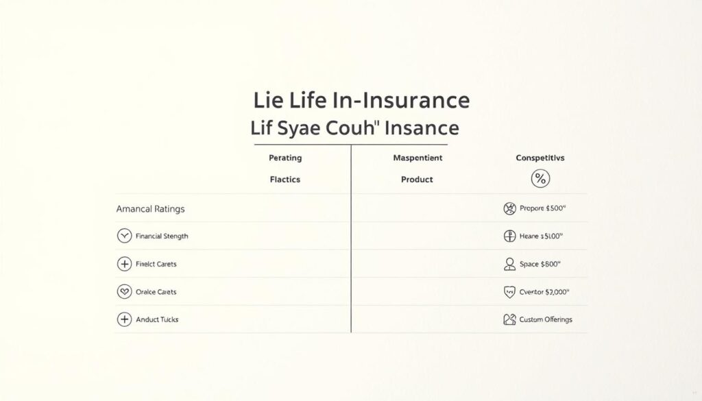 A sophisticated comparison of life insurance ratings, showcasing Amica Life Insurance alongside its key competitors. A clean, minimalist layout with sleek icons and infographic-style visualizations, presented against a subtly textured white background. Subtle, warm lighting casts a professional, authoritative tone. The focus is on clarity and objectivity, guiding the viewer through a side-by-side evaluation of crucial metrics like financial strength, customer satisfaction, and product offerings. The overall aesthetic is modern, polished, and designed to build trust and confidence in the viewer's decision-making process. A sophisticated comparison of life insurance ratings, showcasing Amica Life Insurance alongside its key competitors. A clean, minimalist layout with sleek icons and infographic-style visualizations, presented against a subtly textured white background. Subtle, warm lighting casts a professional, authoritative tone. The focus is on clarity and objectivity, guiding the viewer through a side-by-side evaluation of crucial metrics like financial strength, customer satisfaction, and product offerings. The overall aesthetic is modern, polished, and designed to build trust and confidence in the viewer's decision-making process.