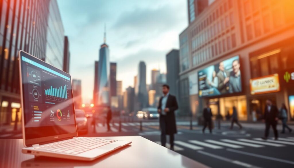 An elegantly designed financial platform, Beyond Finance's business model is a symphony of innovation. In the foreground, a sleek user interface showcases its cutting-edge digital tools, seamlessly integrating finance and technology. The middle ground depicts a team of experts, collaborating to craft personalized solutions for their clients. In the background, a cityscape of skyscrapers and bustling streets symbolizes the global reach and impact of Beyond Finance's services. Warm lighting illuminates the scene, conveying a sense of trust, reliability, and a steadfast commitment to financial empowerment. This image captures the essence of Beyond Finance's holistic approach to finance, where technology, expertise, and a client-centric mindset converge to redefine the financial landscape. An elegantly designed financial platform, Beyond Finance's business model is a symphony of innovation. In the foreground, a sleek user interface showcases its cutting-edge digital tools, seamlessly integrating finance and technology. The middle ground depicts a team of experts, collaborating to craft personalized solutions for their clients. In the background, a cityscape of skyscrapers and bustling streets symbolizes the global reach and impact of Beyond Finance's services. Warm lighting illuminates the scene, conveying a sense of trust, reliability, and a steadfast commitment to financial empowerment. This image captures the essence of Beyond Finance's holistic approach to finance, where technology, expertise, and a client-centric mindset converge to redefine the financial landscape.